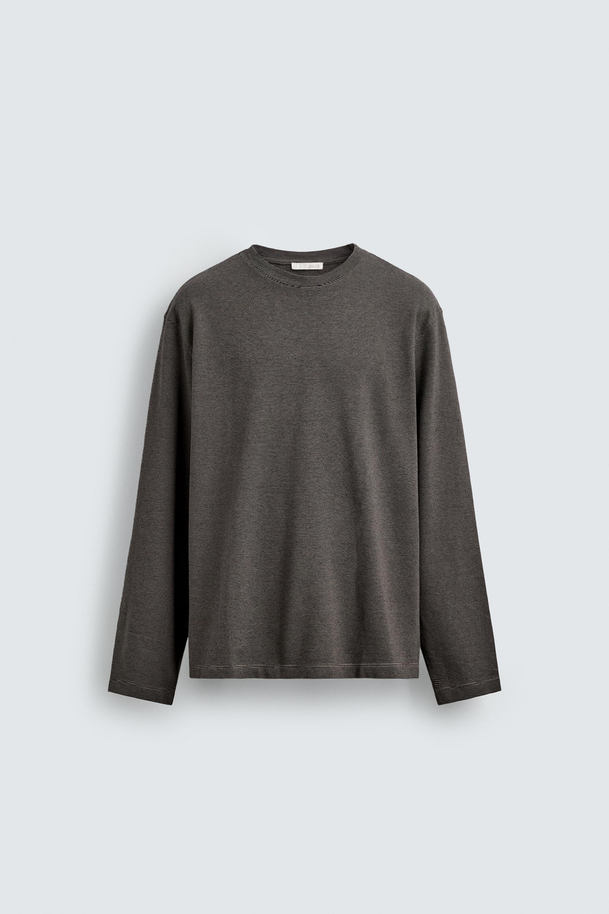 STRIPED LONG SLEEVE T-SHIRT